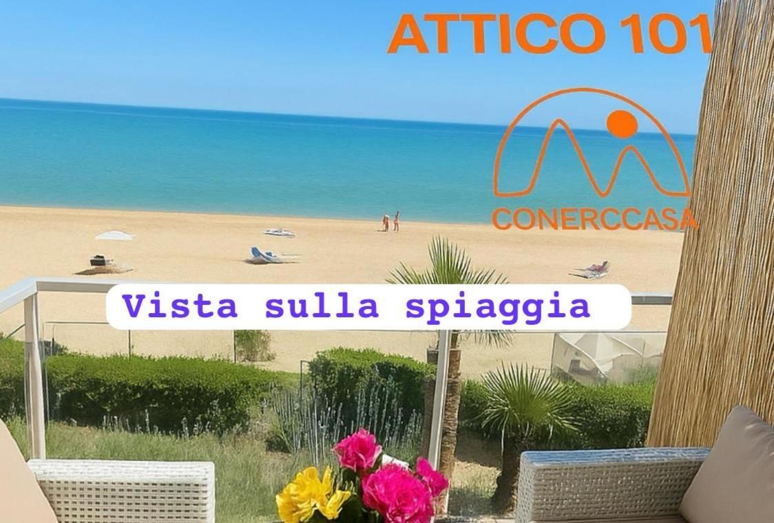 Conero Casa - Marcelli Di Numana In Via Litoranea 101 Sul Mare Vista Spiaggia Con Parcheggio Esclusivo Екстериор снимка